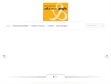 Tablet Screenshot of influenceandprofit.com
